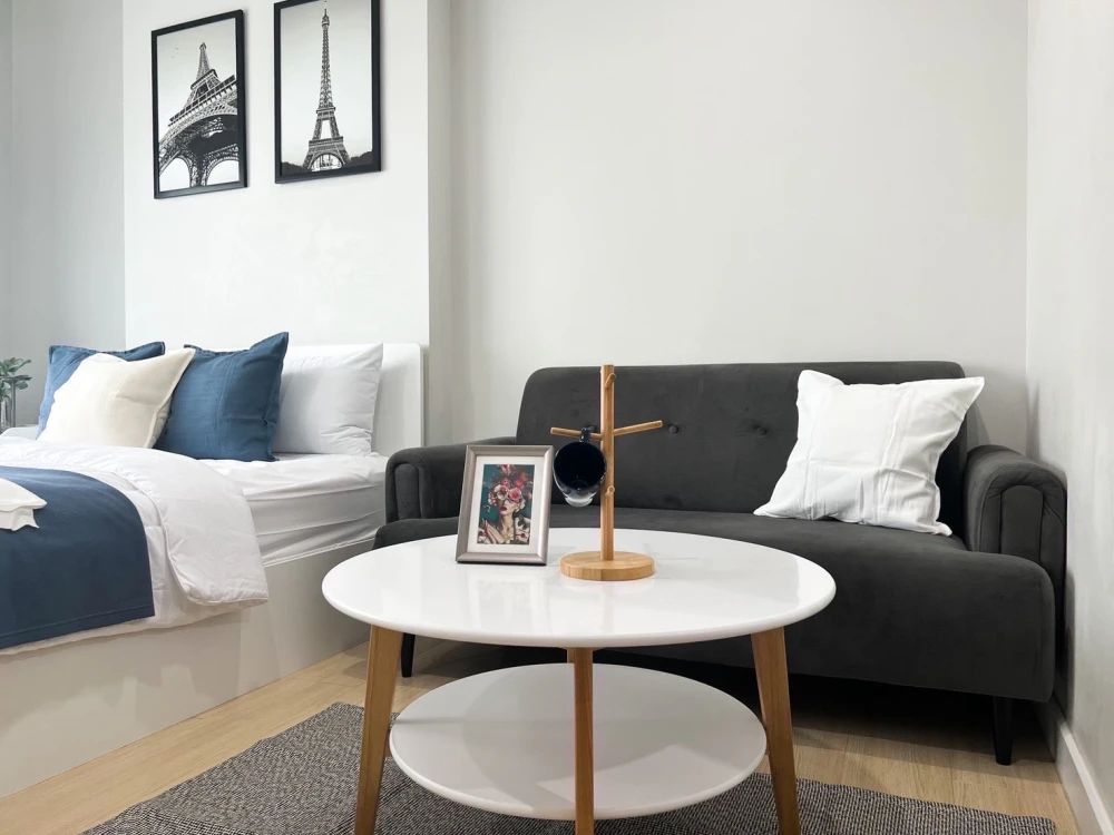 For rent!! Condo Metro Sky Wutthakat 19th floor, beautiful room, convenient to travel, bring your bags and move in!!