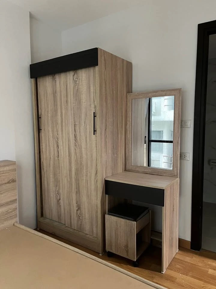 Condo for rent, Wela Dee Residence, Soi Pradiphat 23, ready to move in, furnished, just come with your belongings and move in!!!