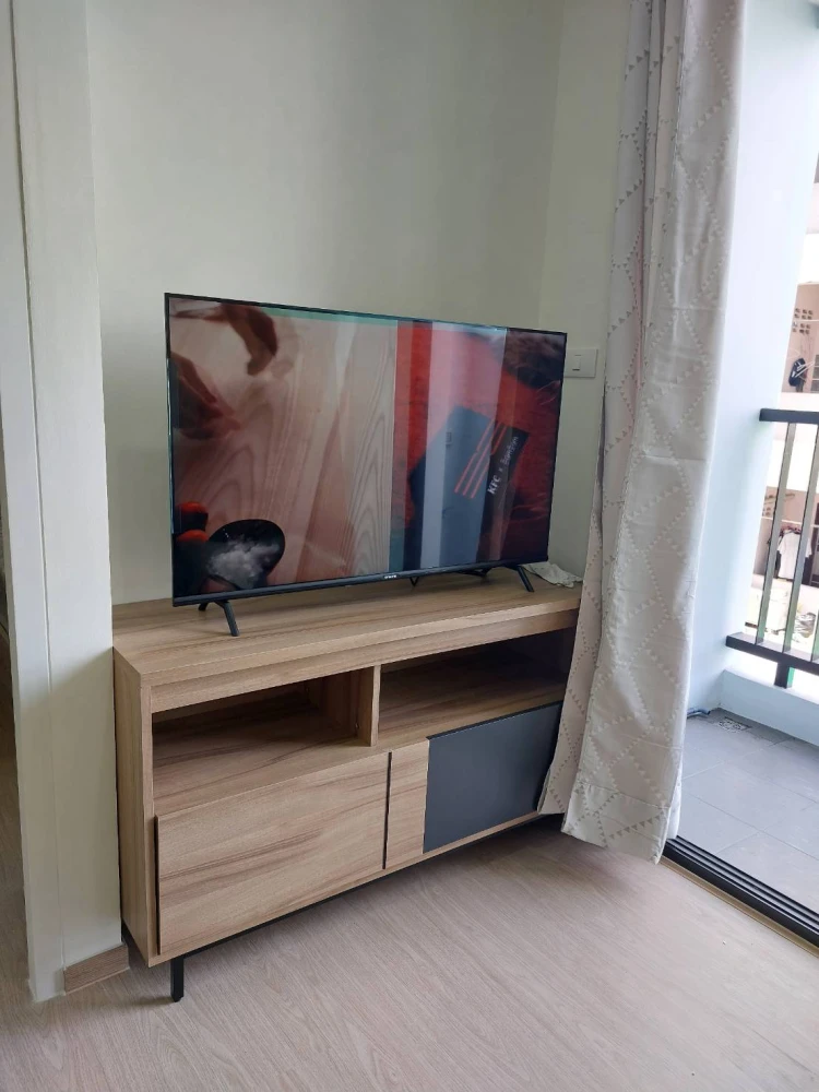 For rent: Condo Vela Ramkhamhaeng 186, ready to move in, complete electrical appliances, furniture, affordable price, hurry and book before you miss o