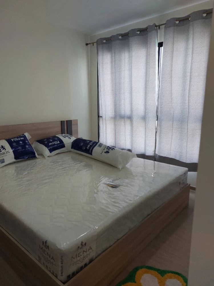 For rent: Condo Vela Ramkhamhaeng 186, ready to move in, complete electrical appliances, furniture, affordable price, hurry and book before you miss o