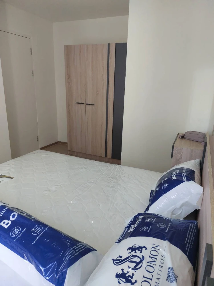 For rent: Condo Vela Ramkhamhaeng 186, ready to move in, complete electrical appliances, furniture, affordable price, hurry and book before you miss o
