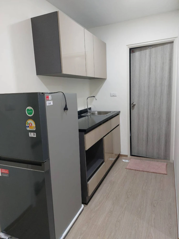 For rent: Condo Vela Ramkhamhaeng 186, ready to move in, complete electrical appliances, furniture, affordable price, hurry and book before you miss o