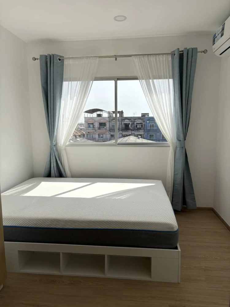 Condo for rent, Sena Kit Theparak - Bang Bo, corner room, private, not expensive, book now, don't wait.