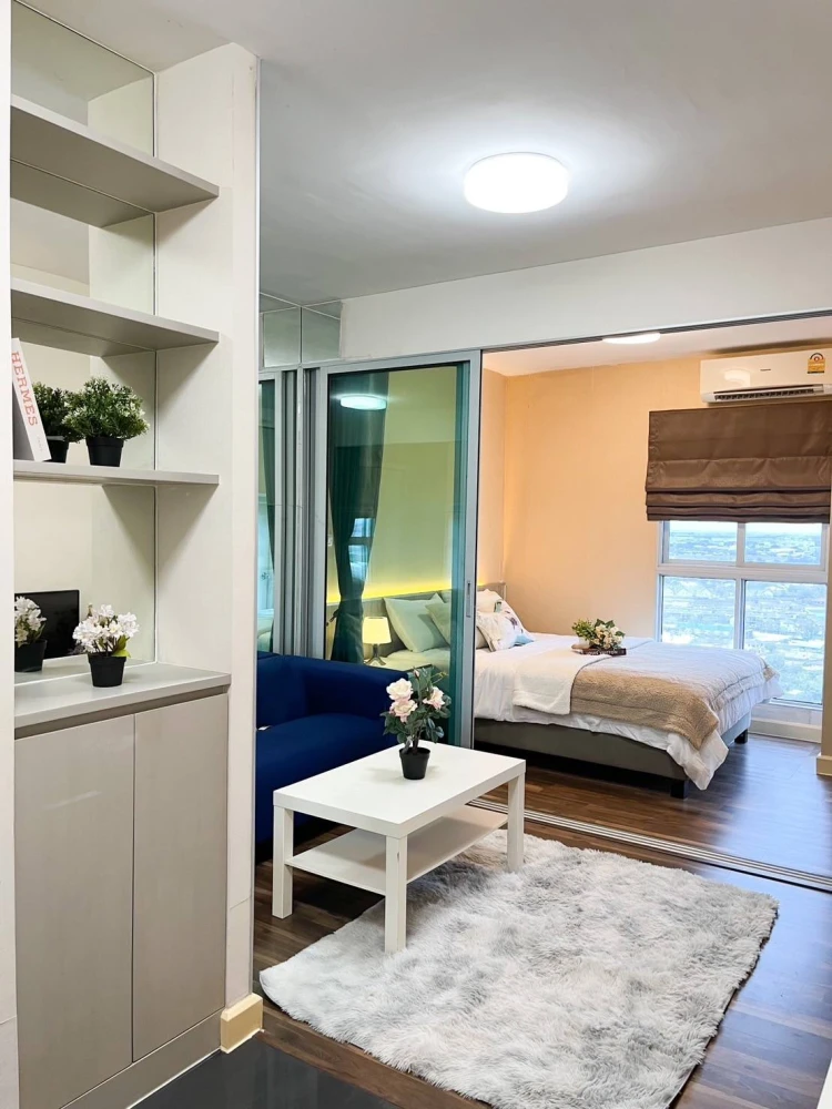 Condo for rent, A Space Me Bangna, separate rooms, perfectly divided zones, great value, you must hurry and reserve.
