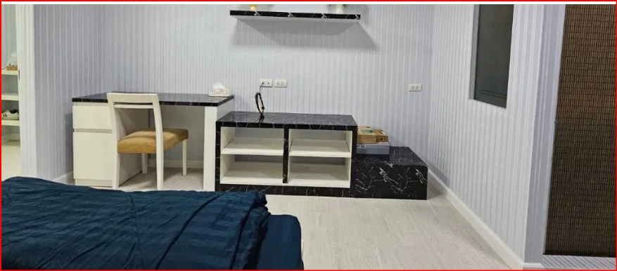 For rent!! Condo A Space Asoke-Ratchada, 12A floor, beautiful room, ready to move in, good price, hurry to book now!!