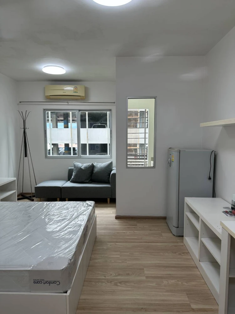 For rent!! Condo A Space Asoke-Ratchada, 5th floor, Building D, beautiful room, fully furnished, ready to move in. Don't miss out! Reserve now!!