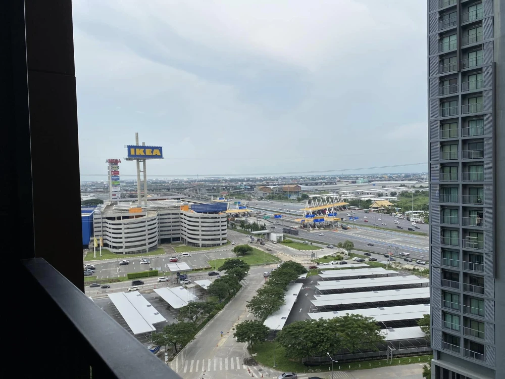 Condo for rent, A Space Mega 2, 15th floor, high view, affordable price, hurry and reserve now, don't miss out.