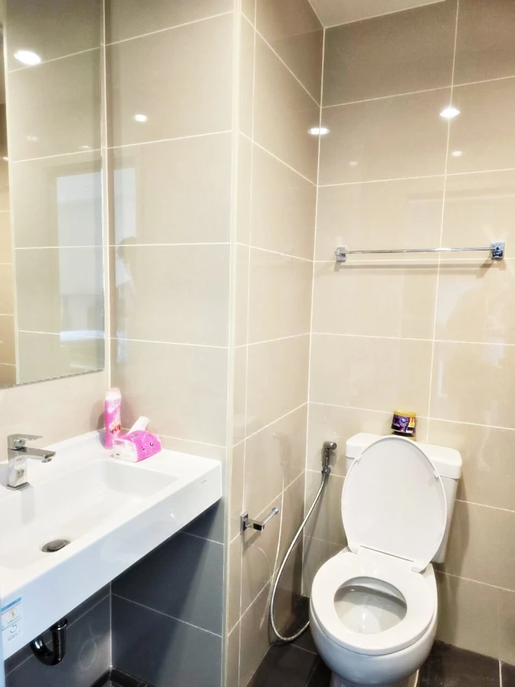 For rent!! Condo A Space Mega 2, 19th floor, north-facing, beautiful, very livable, fully furnished, ready to move in! Reserve now!!