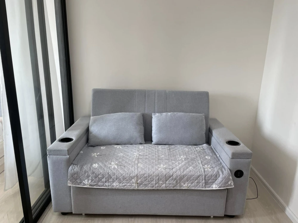 For rent!! Condo A Space Mega 2, 5th floor, ready to move in. Don't wait! Reserve now!!