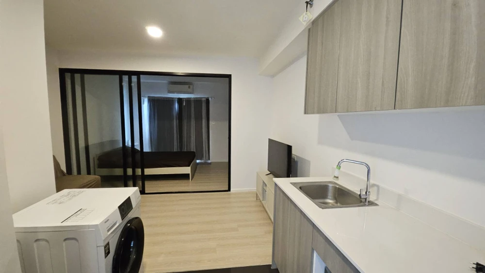 For rent!! Condo A Space Mega, 21st floor, Building A, full facilities, ready to move in, hurry up and book now!!
