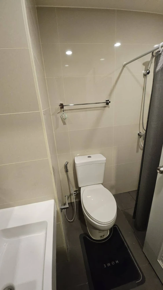 For rent!! Condo A Space Mega, 21st floor, Building A, full facilities, ready to move in, hurry up and book now!!