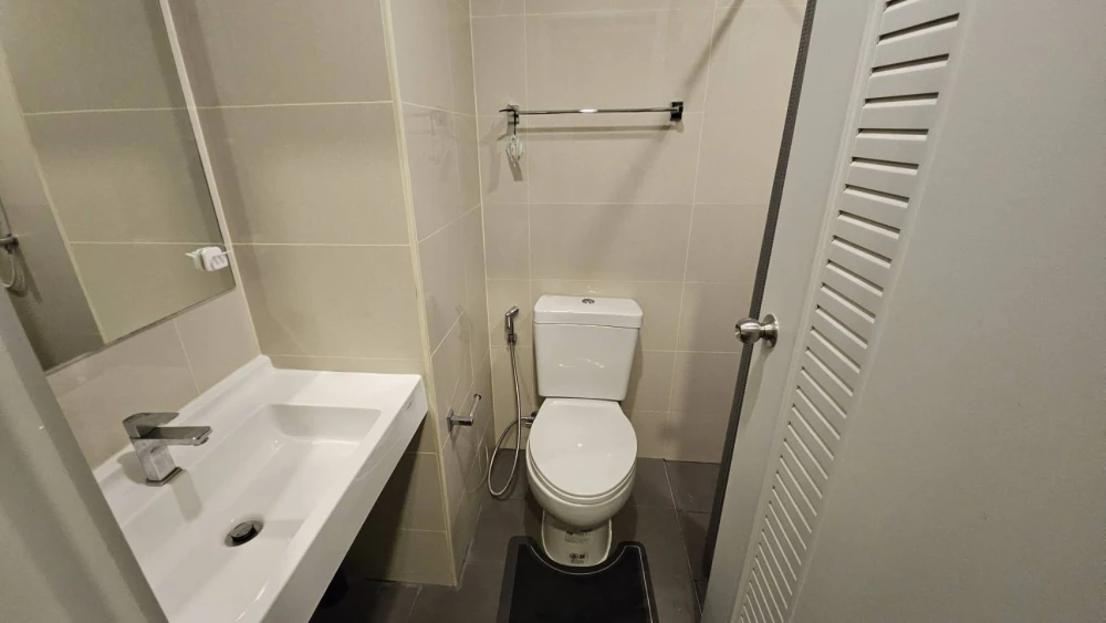 For rent!! Condo A Space Mega, 21st floor, Building A, full facilities, ready to move in, hurry up and book now!!