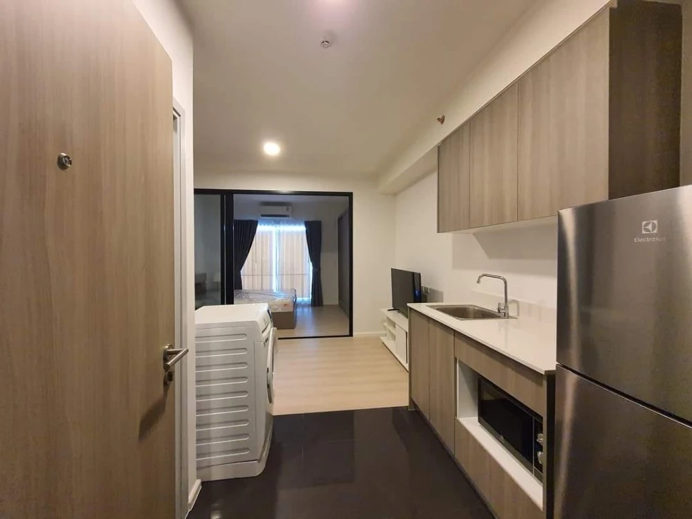 Condo for rent, A Space Mega 2, high floor, beautiful view, privacy. Fully furnished and electrical appliances