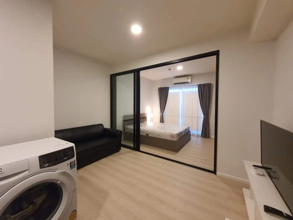 Condo for rent, A Space Mega 2, high floor, beautiful view, privacy. Fully furnished and electrical appliances