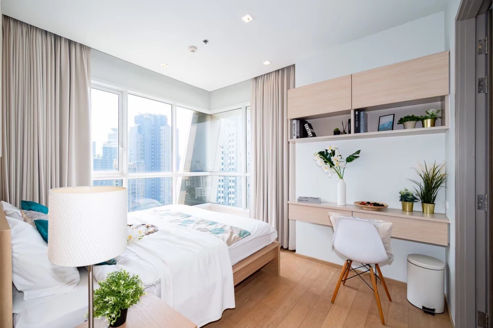 Condo for rent, HQ Thonglor, fully furnished Complete electrical appliances. Hurry up to reserve. Don't miss it.