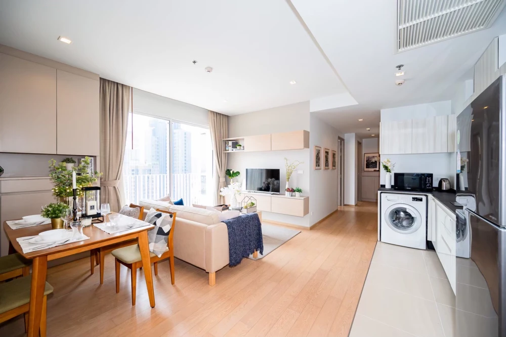 Condo for rent, HQ Thonglor, fully furnished Complete electrical appliances. Hurry up to reserve. Don't miss it.