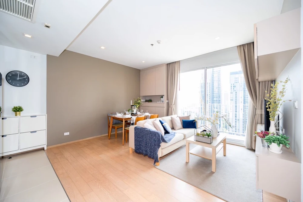 Condo for rent, HQ Thonglor, fully furnished Complete electrical appliances. Hurry up to reserve. Don't miss it.