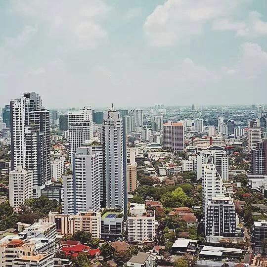 Condo for rent, Edge by Sansiri, Sukhumvit 23, very high floor, the most beautiful view, unblocked view, book now!!