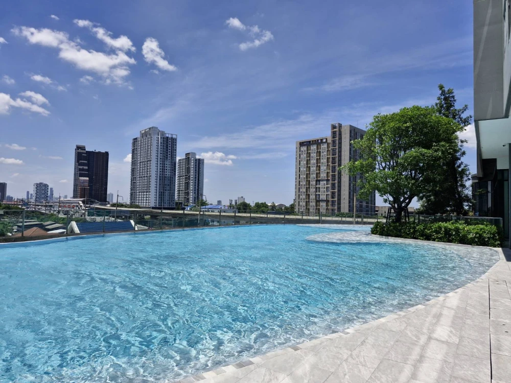 For rent!! Condo Elio Sathorn-Wutthakat, 41st floor, Building A, beautiful room, good location, good price, convenient transportation, don't miss it!!