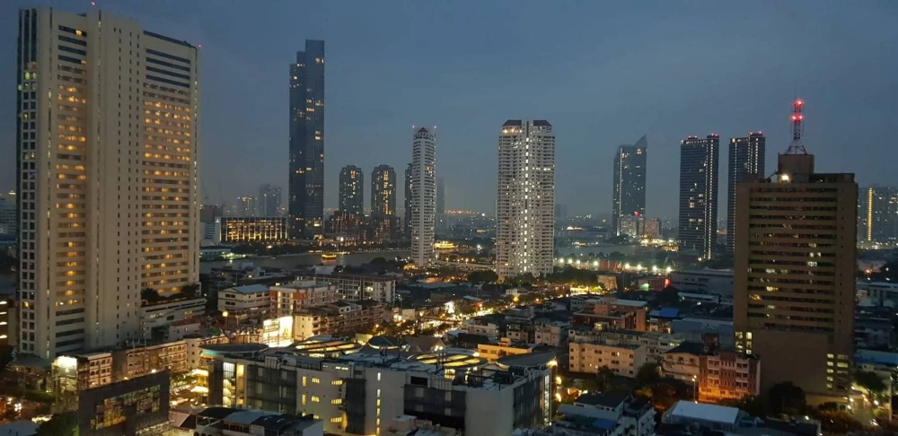 Condo for rent, Urbano Absolute Sathorn-Taksin, 21st floor, south, good view, river view, ready to move in, book now!!