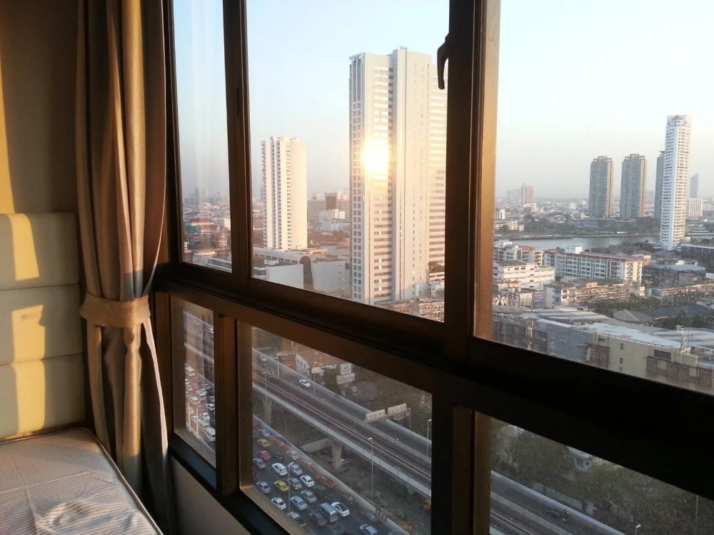 Condo for rent, Urbano Absolute Sathorn-Taksin, 21st floor, south, good view, river view, ready to move in, book now!!