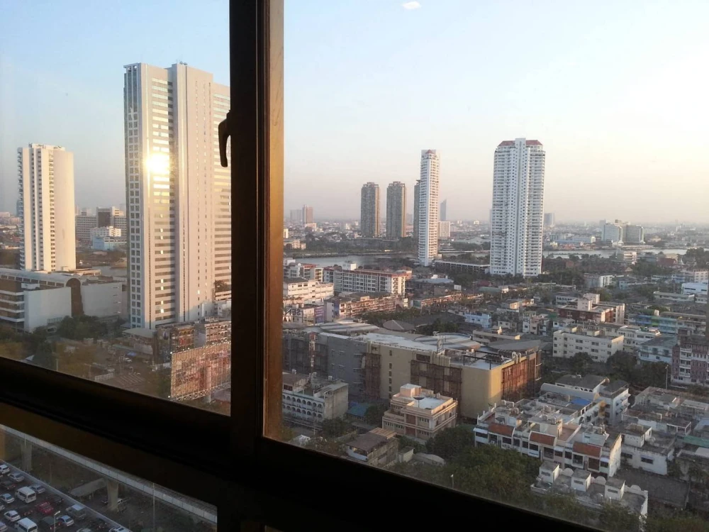 Condo for rent, Urbano Absolute Sathorn-Taksin, 21st floor, south, good view, river view, ready to move in, book now!!