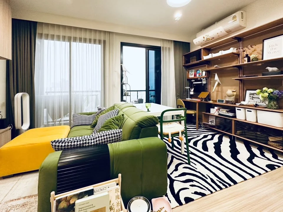 Condo for rent, M Chatuchak, high floor, ready to move in, spacious and comfortable room, hurry and reserve now!