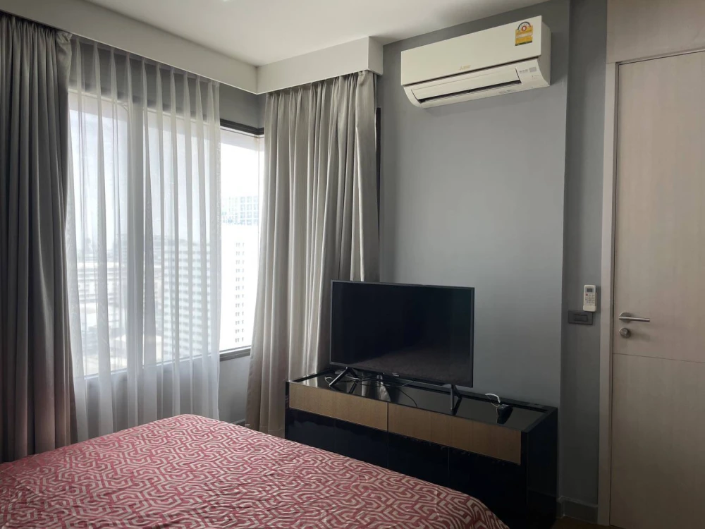 Condo for rent, M Phayathai, good high floor, fully furnished, ready to move in, don't wait.