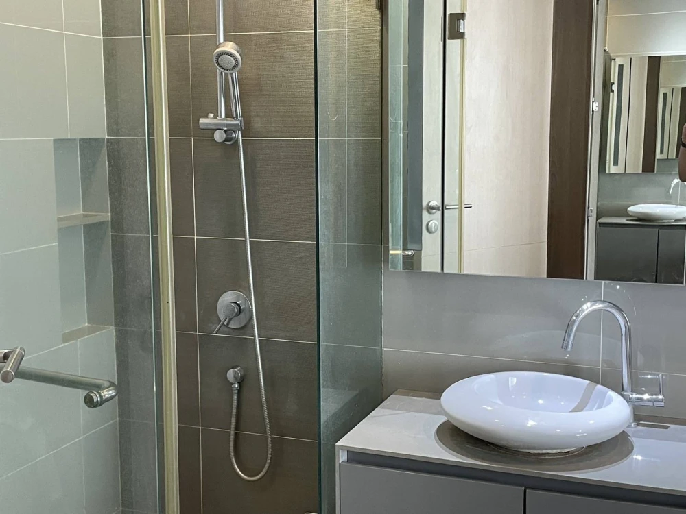 Condo for rent, M Phayathai, good high floor, fully furnished, ready to move in, don't wait.
