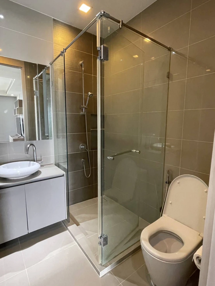 Condo for rent, M Phayathai, good high floor, fully furnished, ready to move in, don't wait.