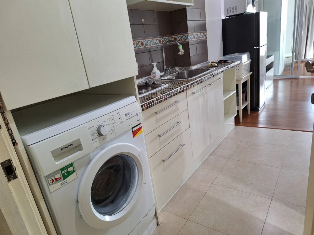 For rent!! Condo Grand Park View Asoke 22nd floor, very beautiful room, fully furnished, ready to move in, don't miss it!!