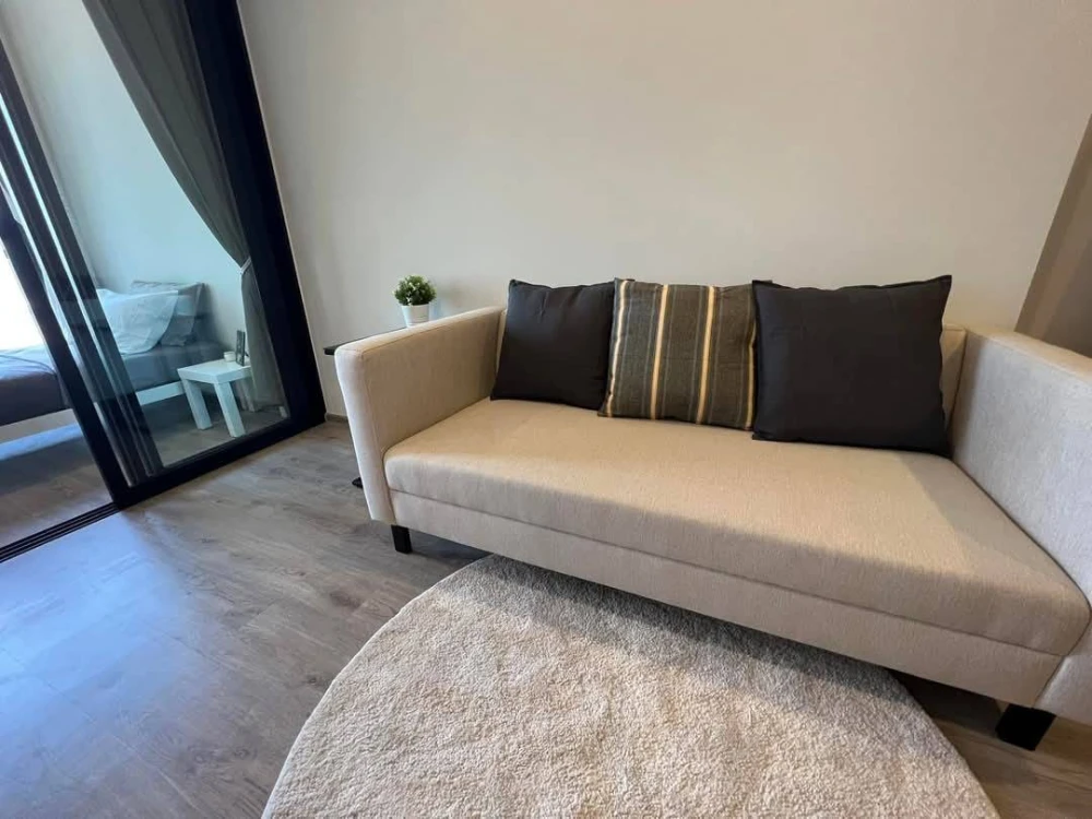 For rent!! Condo Chapter One Flow Bang Pho, 17th floor, river view, beautiful room, fully furnished, ready to move in, don't miss it!!