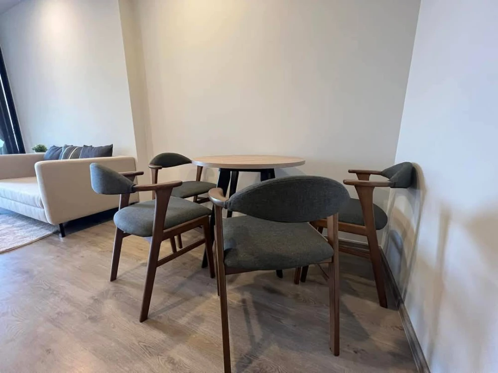 For rent!! Condo Chapter One Flow Bang Pho, 17th floor, river view, beautiful room, fully furnished, ready to move in, don't miss it!!