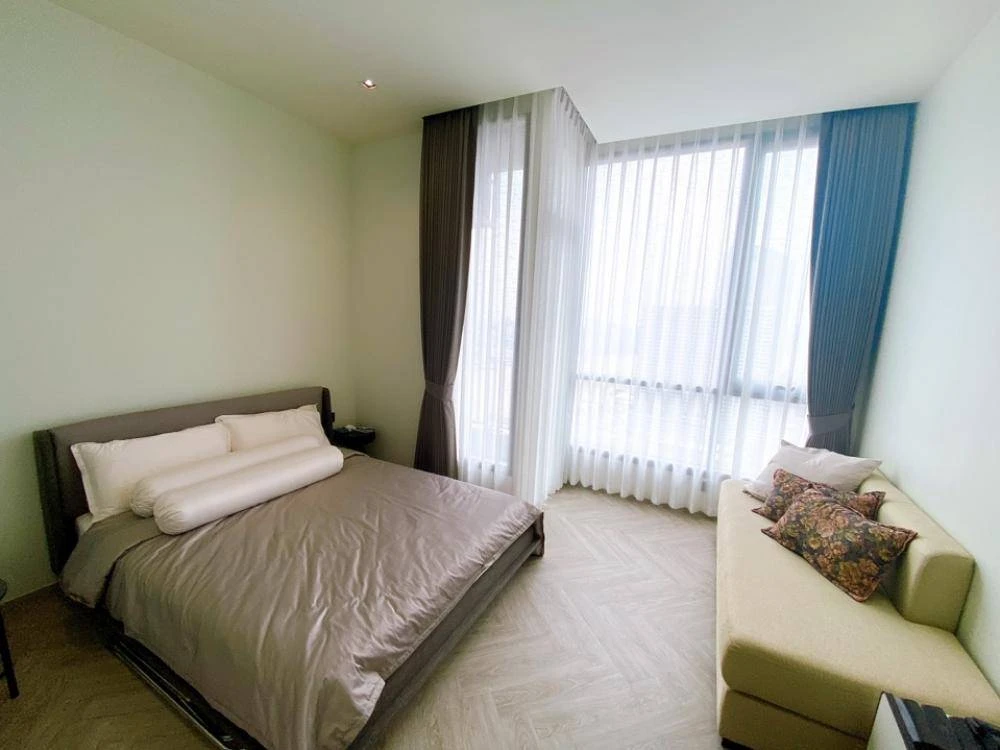 For rent!! Chapter Charoen Nakhon-Riverside Condo, 26th floor, Building B, beautiful room, fully furnished, ready to move in! Don't miss out!!