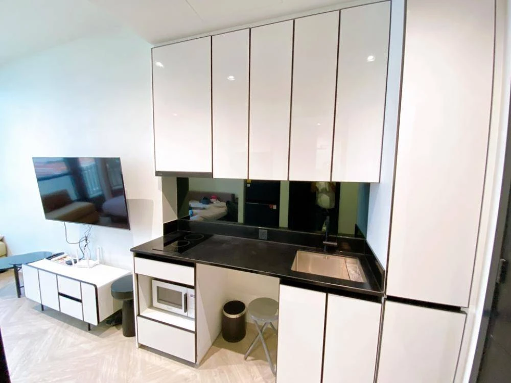 For rent!! Chapter Charoen Nakhon-Riverside Condo, 26th floor, Building B, beautiful room, fully furnished, ready to move in! Don't miss out!!