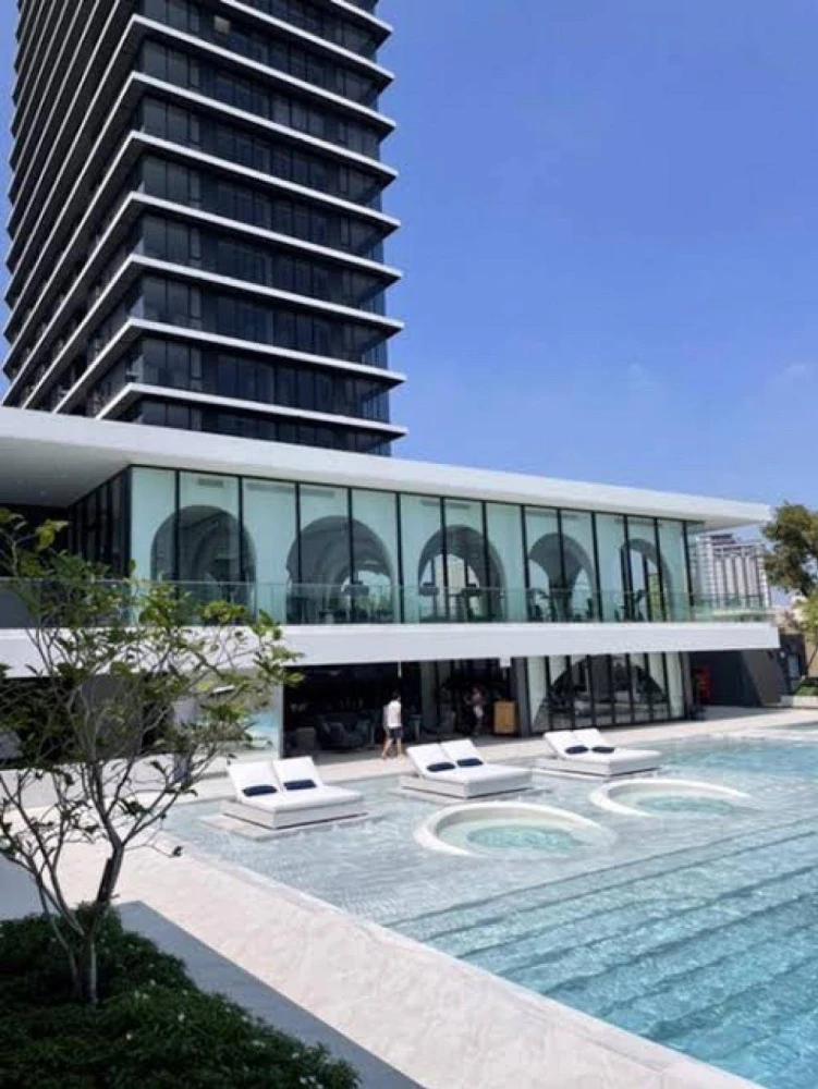 For rent!! Chapter Charoen Nakhon-Riverside Condo, 26th floor, Building B, beautiful room, fully furnished, ready to move in! Don't miss out!!