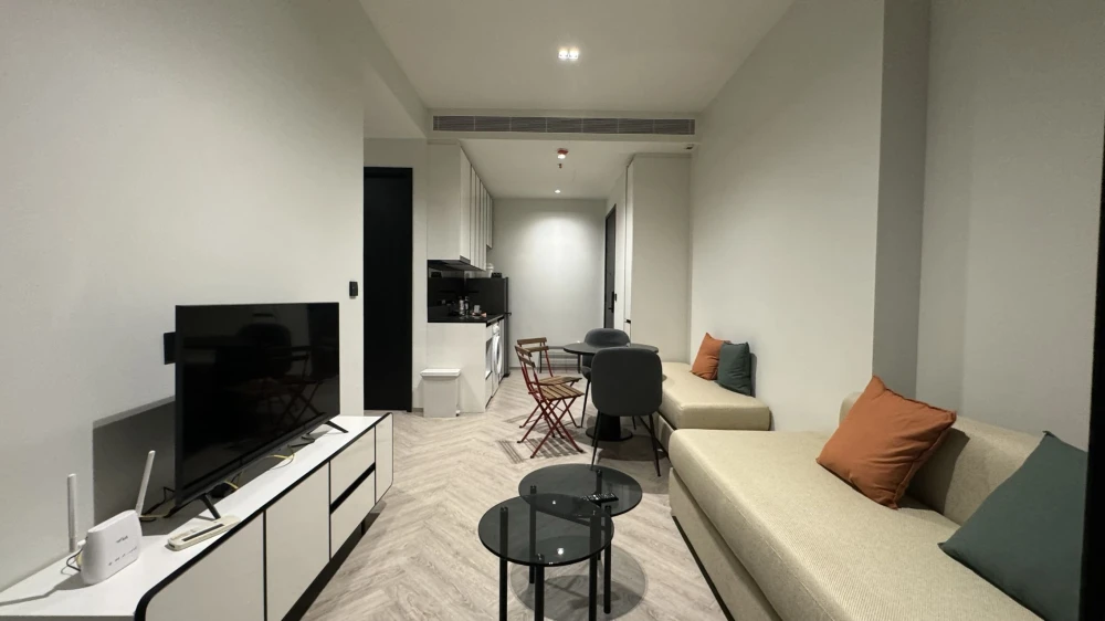 Condo for rent, Chapter Charoen Nakhon-Riverside. Fully furnished and electrical appliances. Hurry and reserve now. Hurry.