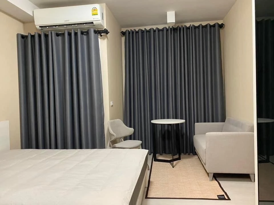 For rent!! Condo Chapter One Shine Bang Pho, 12th floor, beautiful room, fully furnished, ready to move in immediately, good price, book now!!