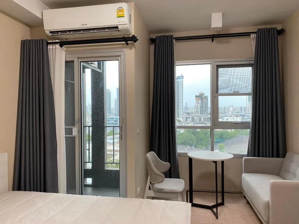 For rent!! Condo Chapter One Shine Bang Pho, 12th floor, beautiful room, fully furnished, ready to move in immediately, good price, book now!!