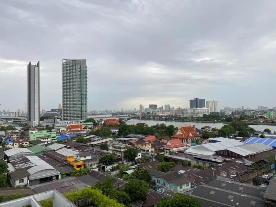 For rent!! Condo Chapter One Shine Bang Pho, 12th floor, beautiful room, fully furnished, ready to move in immediately, good price, book now!!