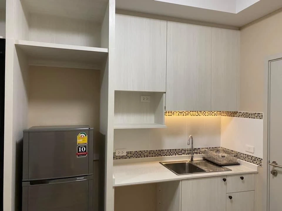 For rent!! Condo Chapter One Shine Bang Pho, 12th floor, beautiful room, fully furnished, ready to move in immediately, good price, book now!!