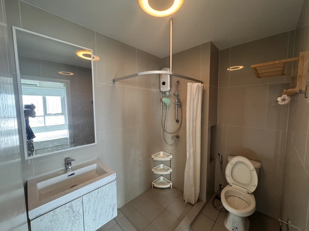 For rent!! Condo Chapter One Shine Bang Pho, 14th floor, beautiful room, good price, ready to move in, don't miss it!!