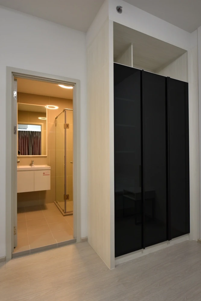 For rent!! Condo Chapter One Shine Bang Pho, 16th floor, Private Zone, river view, fully furnished, just bring your bags and move in!!