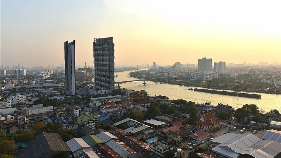 For rent!! Condo Chapter One Shine Bang Pho, 16th floor, Private Zone, river view, fully furnished, just bring your bags and move in!!
