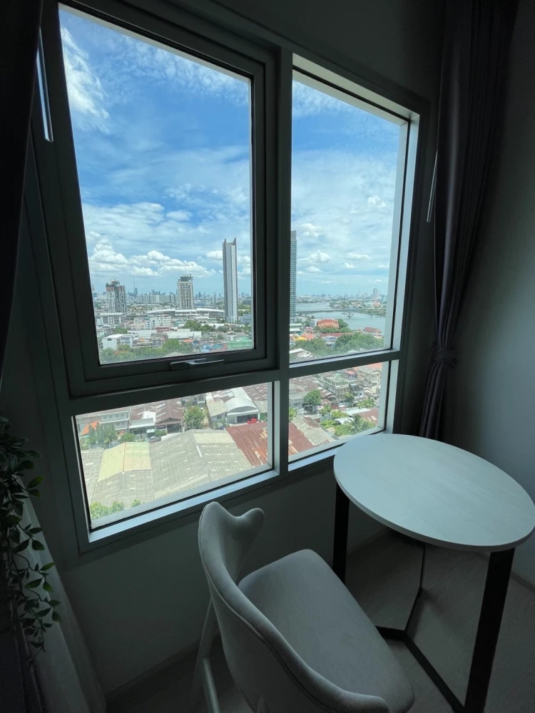 For rent!! Condo Chapter One Shine Bang Pho, 18th floor, beautiful room, fully furnished, ready to move in, hurry and book now!!