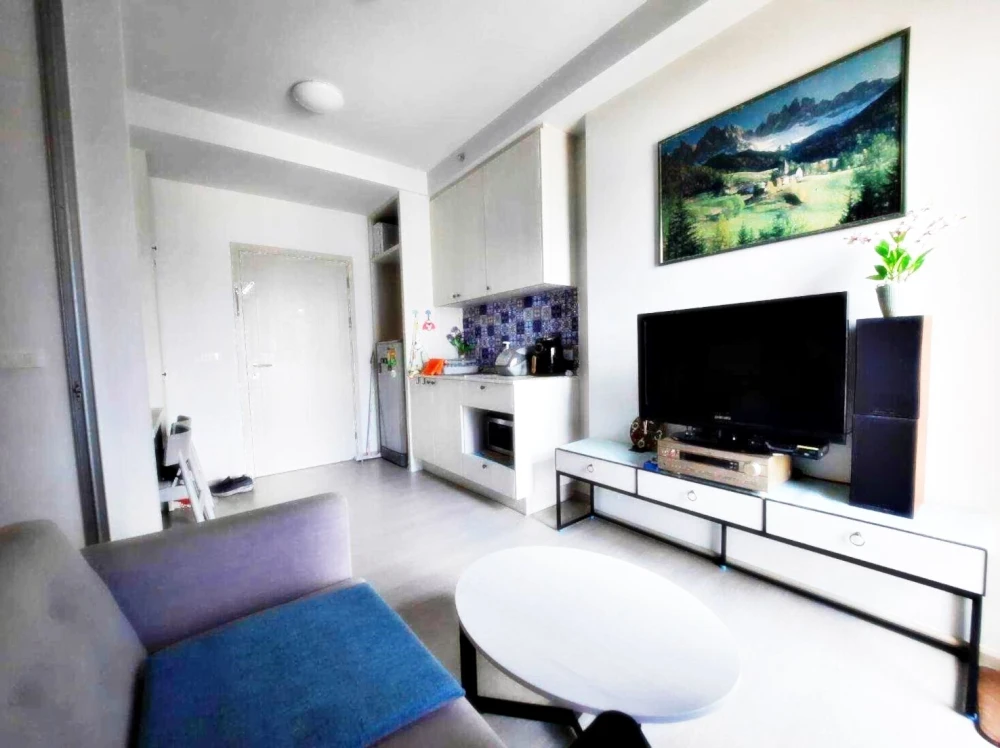 Condo for rent! Chapter One Shine Bang Pho, 27th floor, Chao Phraya River view, beautiful and livable, fully furnished, ready to move in! Reserve now!