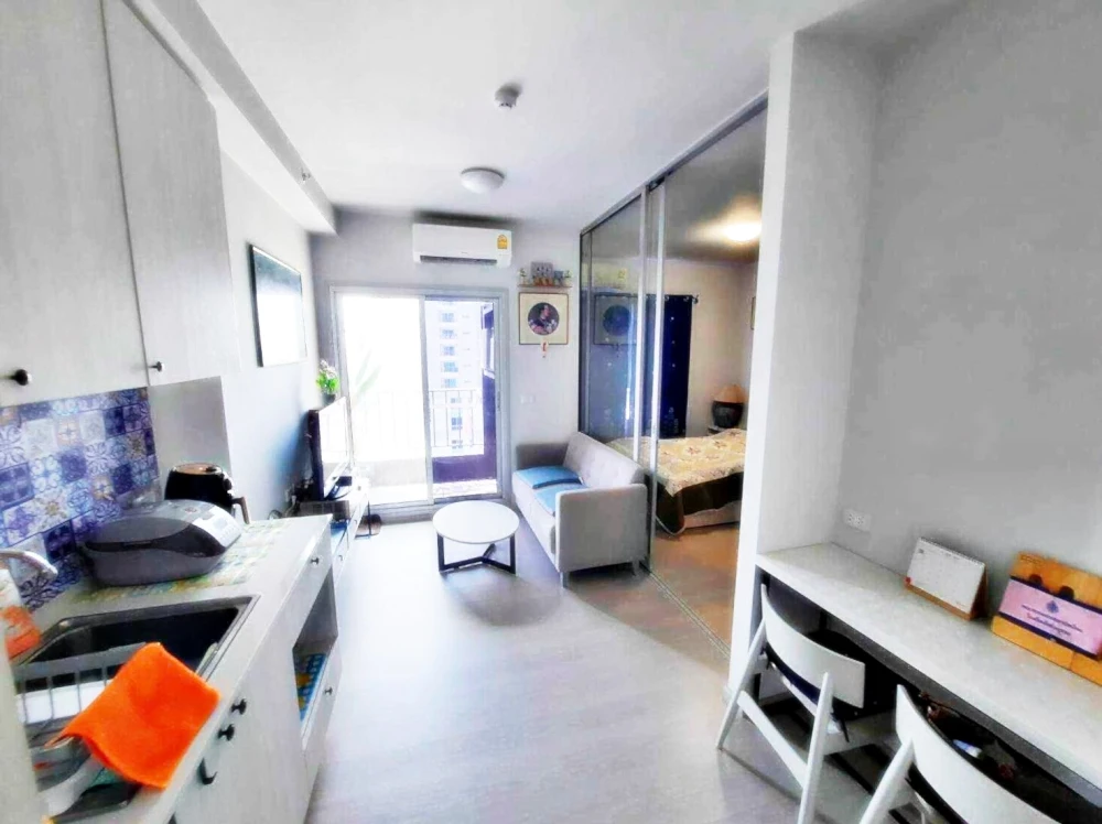 Condo for rent! Chapter One Shine Bang Pho, 27th floor, Chao Phraya River view, beautiful and livable, fully furnished, ready to move in! Reserve now!