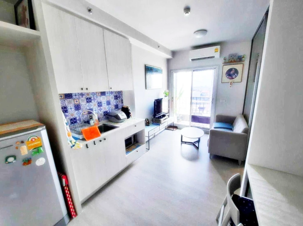 Condo for rent! Chapter One Shine Bang Pho, 27th floor, Chao Phraya River view, beautiful and livable, fully furnished, ready to move in! Reserve now!