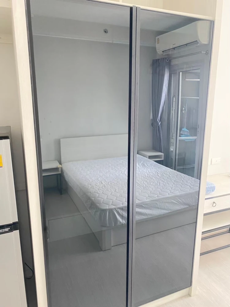 For rent!! Condo Chapter One Shine Bang Pho, 29th floor, studio room, fully furnished, ready to move in, don't miss it!!