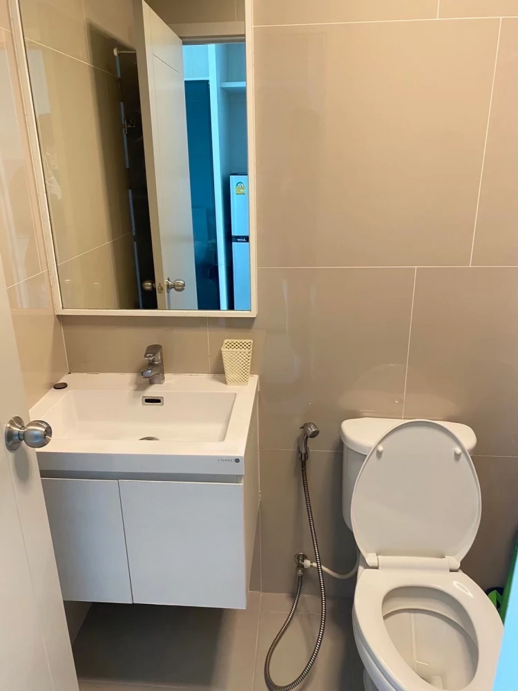 For rent!! Condo Chapter One Shine Bang Pho, 29th floor, studio room, fully furnished, ready to move in, don't miss it!!